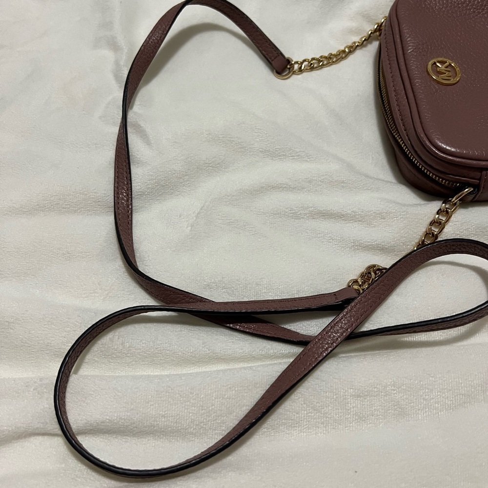Michael Kors Small Crossbody In Mauve - image 4